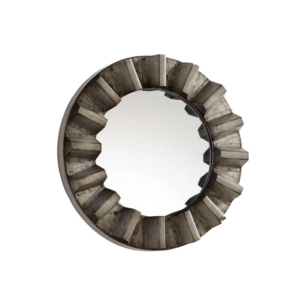 Cyan Design - Argos Mirror in Galvanized - Small - 10395 veiw 1