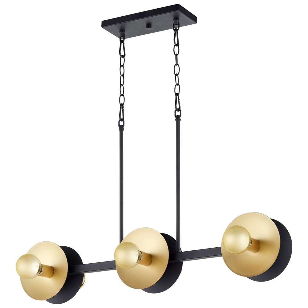 Cyan Design - Artemis Chandelier in Noir and Gold Leaf - Small - 10979 view 1