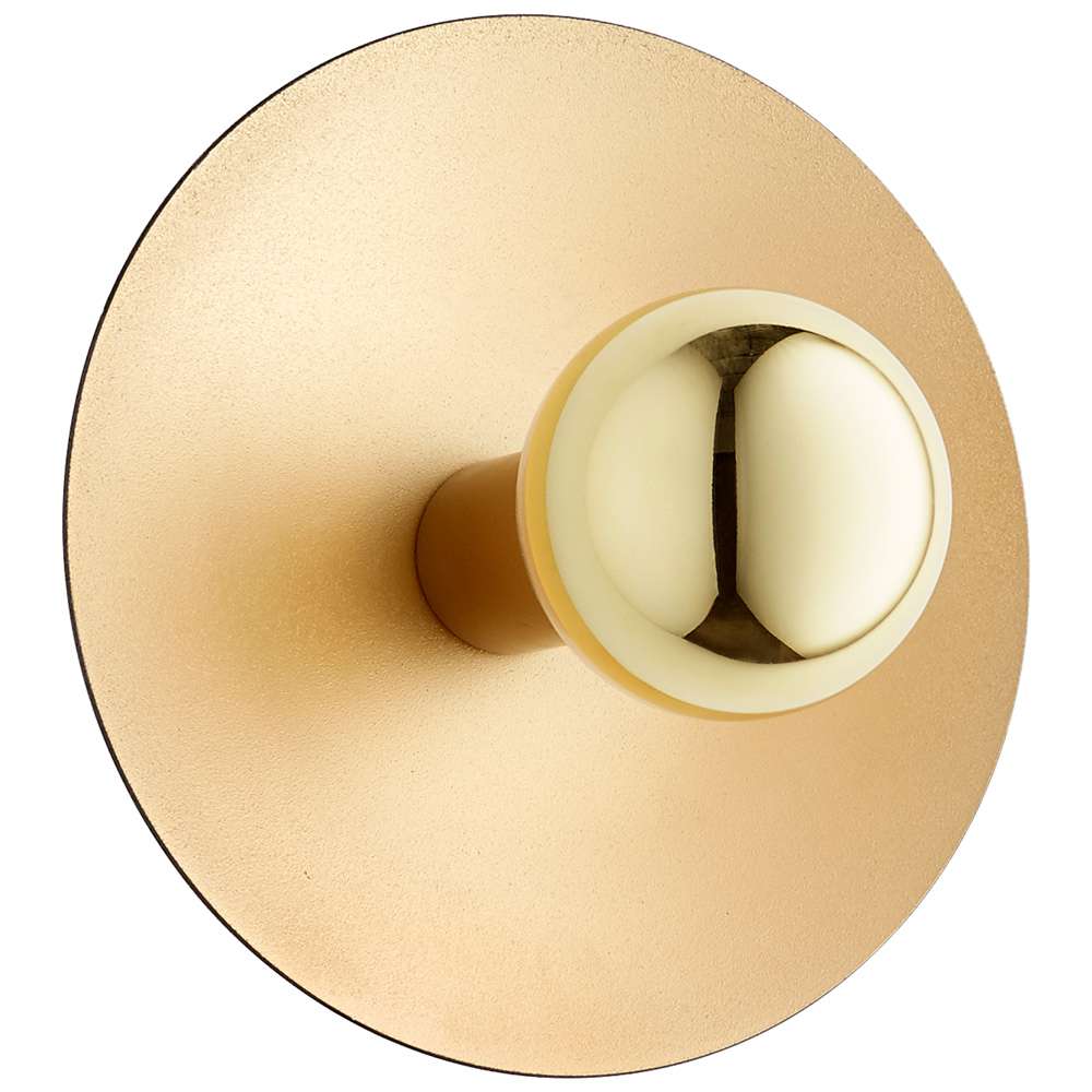 Cyan Design - Artemis Wall Mount in Noir and Gold Leaf - 10978