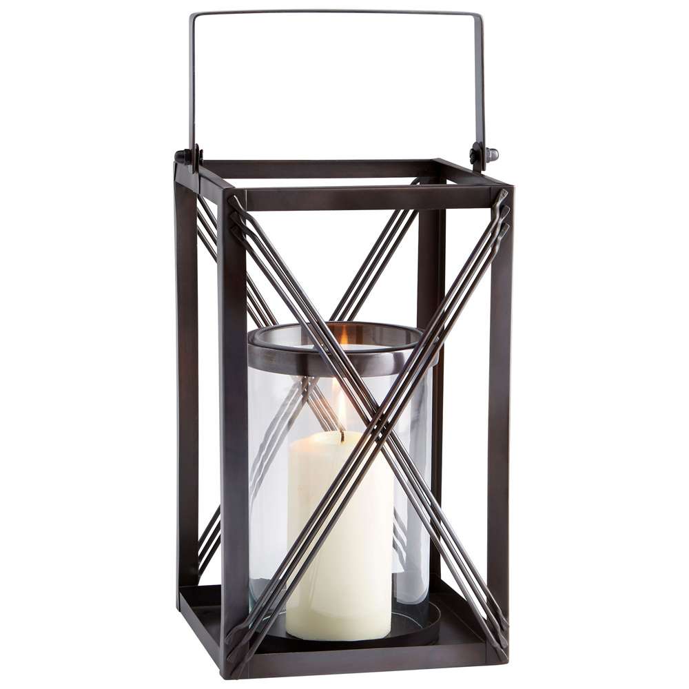 Cyan Design - Ashbrook Candleholder in Dark Copper - Large - 10180 - CLOSEOUT veiw 1