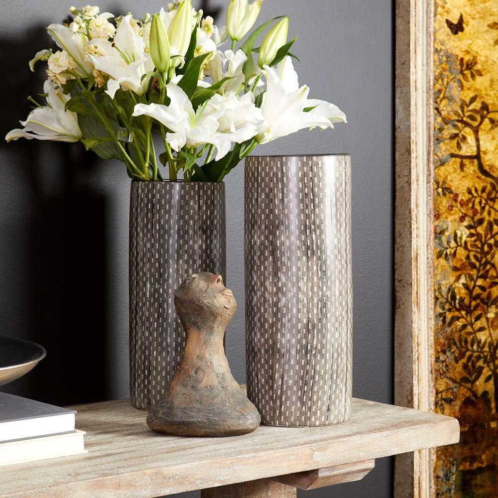 Cyan Design - Atacama Vase in Thatched Sienna - Small - 10932 veiw 2