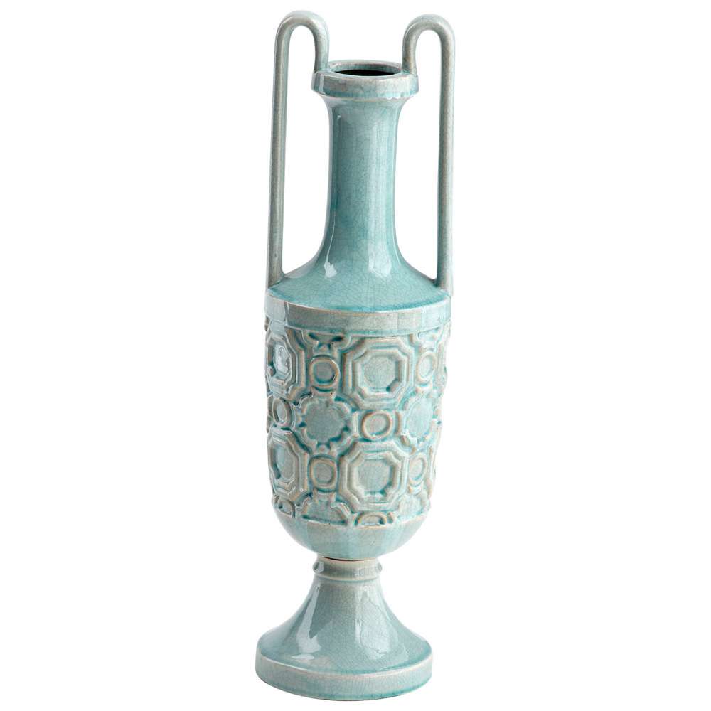 Cyan Design - August Sky Vase in Teal - Small - 08698 veiw 1