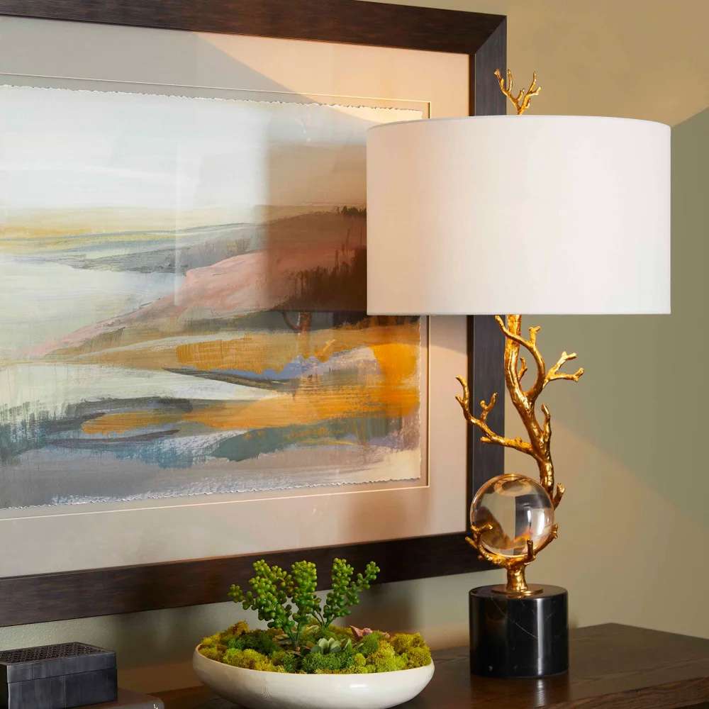 Cyan Design - Autumnus Table Lamp in Gold Leaf - 10982 veiw 2