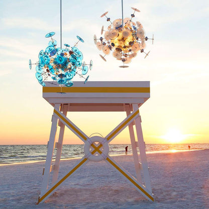 Cyan Design - Avi Pendant 10-Light in Polished Nickel - 09681 - CLOSEOUT veiw 7