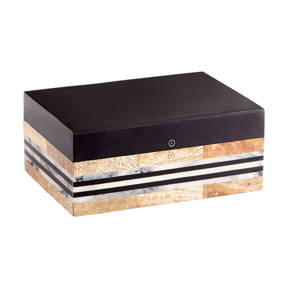 Cyan Design - Avondale Container in Natural and Black - Large - 10233 veiw 1