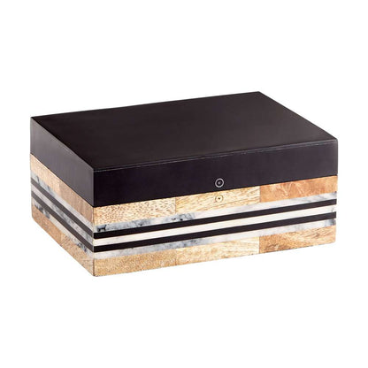 Cyan Design - Avondale Container in Natural and Black - Large - 10233 veiw 1