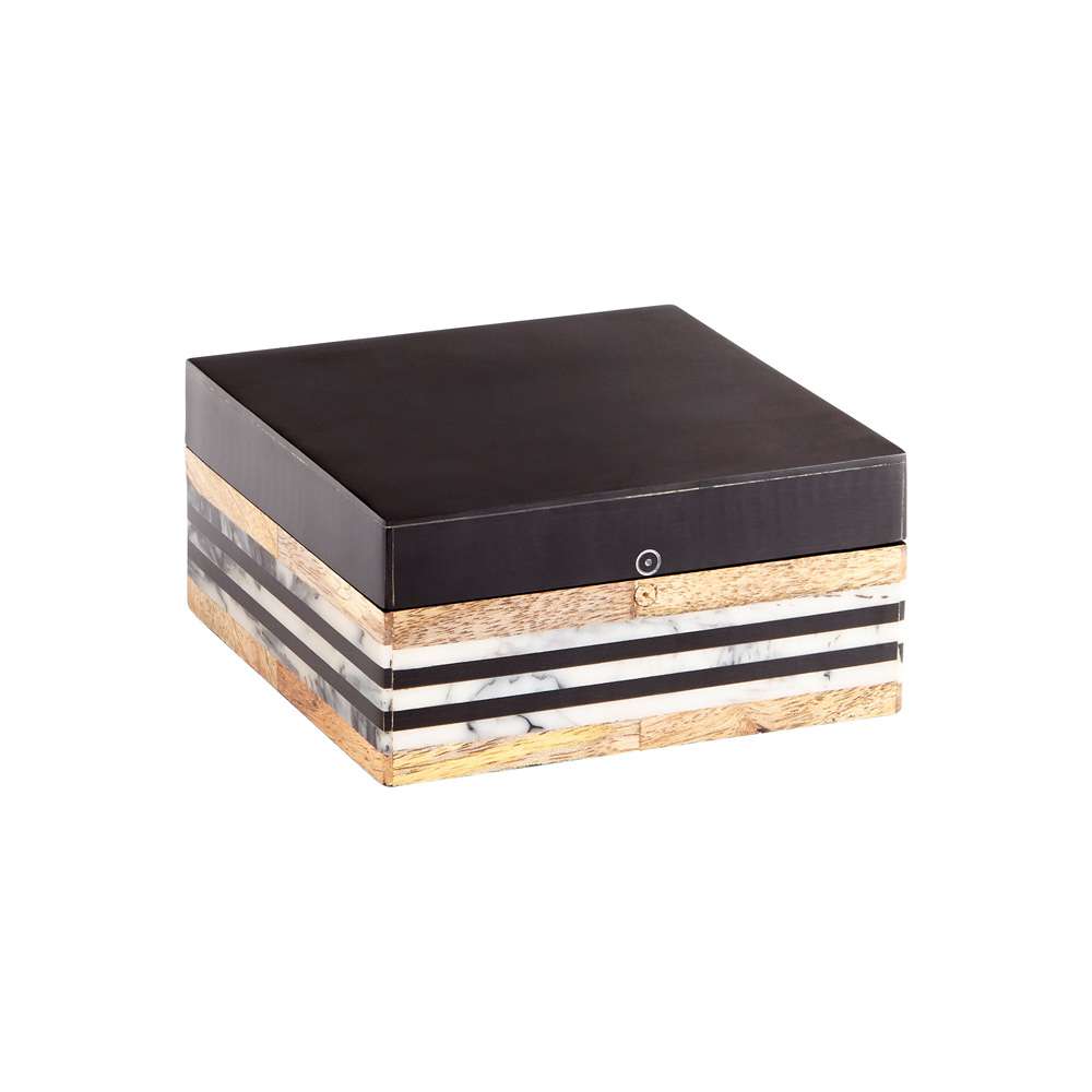 Cyan Design - Avondale Container in Natural and Black - Small - 10232 veiw 1
