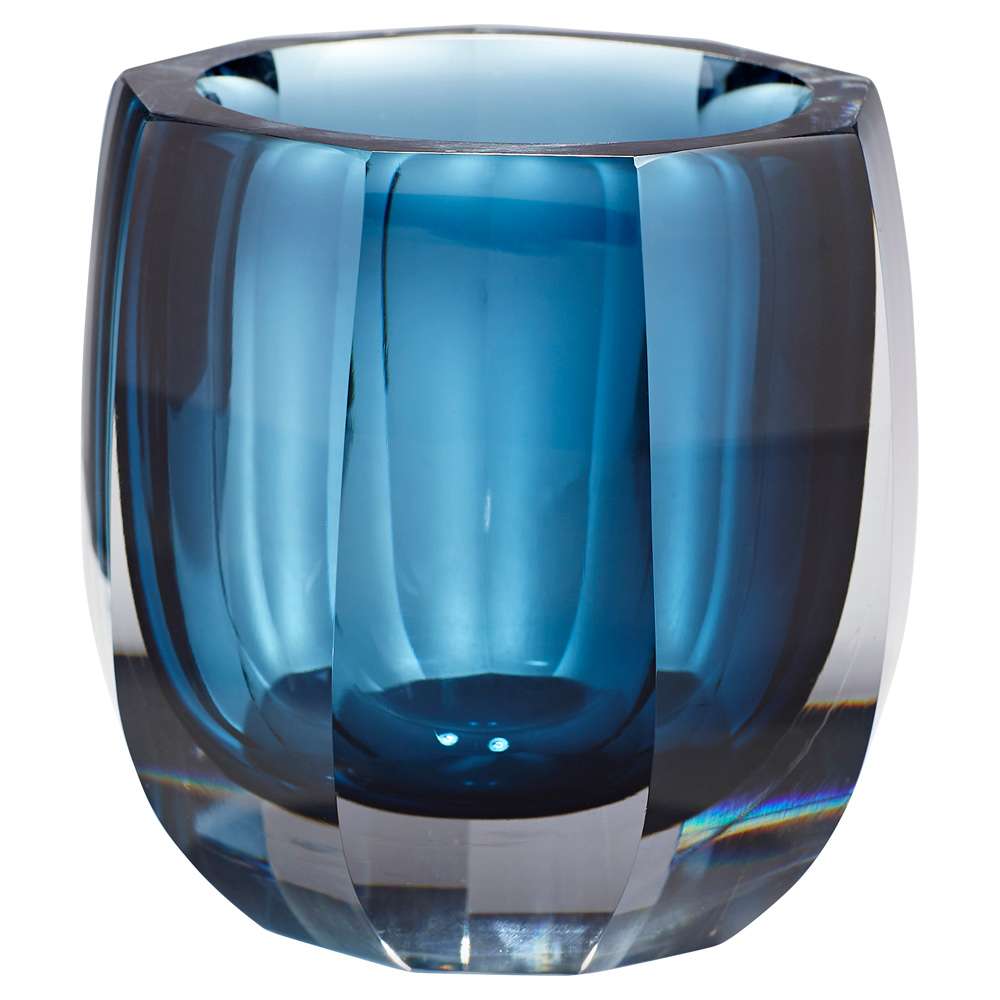Cyan Design - Azure Oppulence Vase in Blue & Clear - Large - 11254 veiw 1