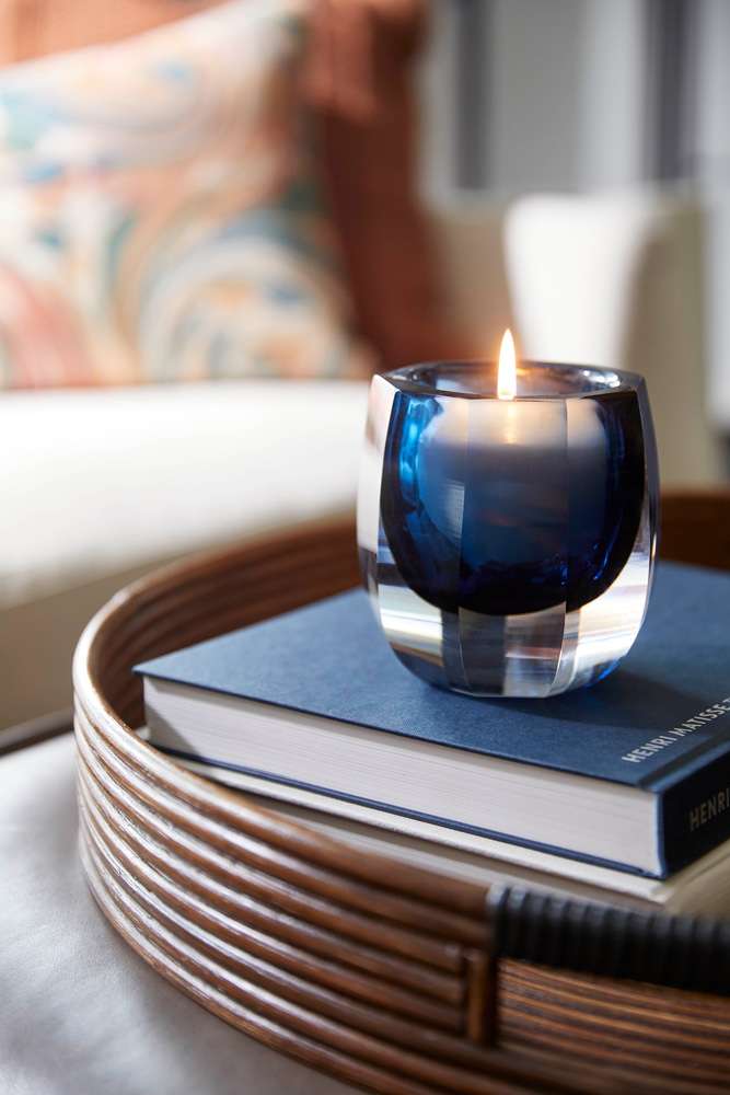 Cyan Design - Azure Oppulence Vase in Blue & Clear - Small - 11253 veiw 4