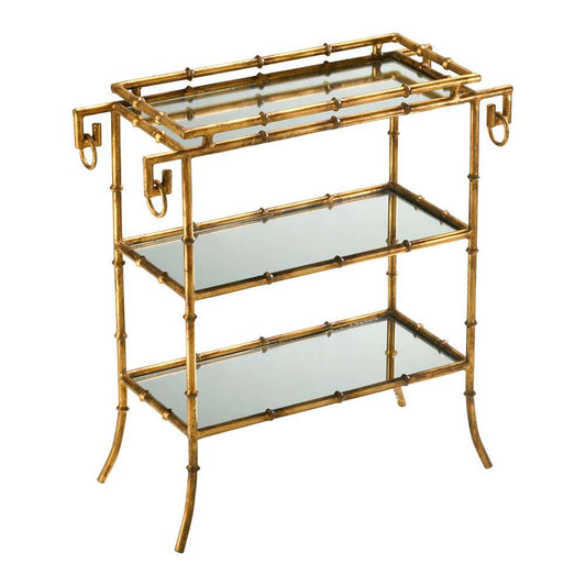 Cyan Design - Bamboo Tray Table in Gold - 04208 veiw 1