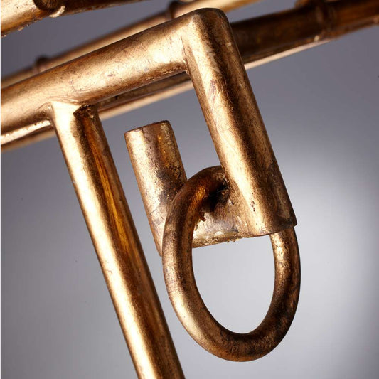 Cyan Design - Bamboo Tray Table in Gold - 04208 veiw 2