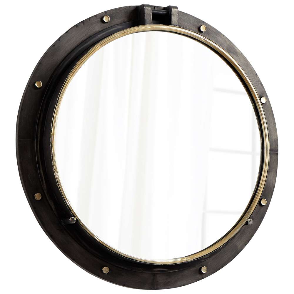 Cyan Design - Barrel Mirror in Canyon Bronze and Gold - 08456 veiw 1