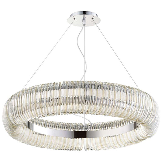 Cyan Design - Beaming Around Pendant in Chrome - Large - 08850 veiw 1