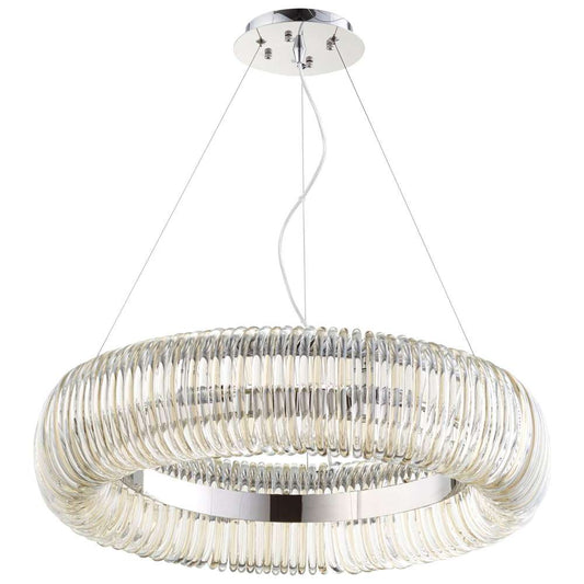Cyan Design - Beaming Around Pendant in Chrome - Medium - 08849 - CLOSEOUT veiw 1