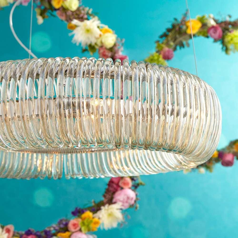 Cyan Design - Beaming Around Pendant in Chrome - Medium - 08849 - CLOSEOUT veiw 2