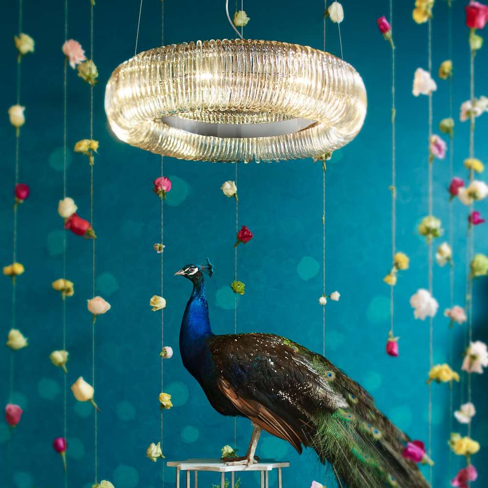 Cyan Design - Beaming Around Pendant in Chrome - Medium - 08849 - CLOSEOUT veiw 4