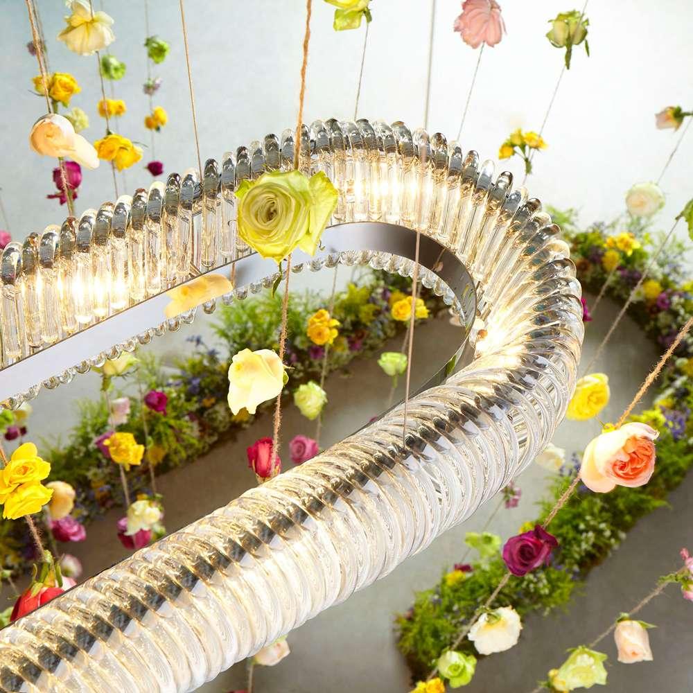 Cyan Design - Beaming Around Pendant in Chrome - Small - 08851 veiw 2