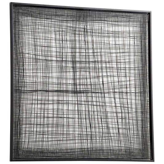 Cyan Design - Belham Wall Decor in Graphite - Large - 10240
