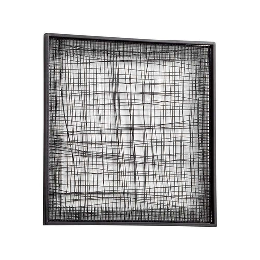 Cyan Design - Belham Wall Decor in Graphite - Small - 10239 veiw 1