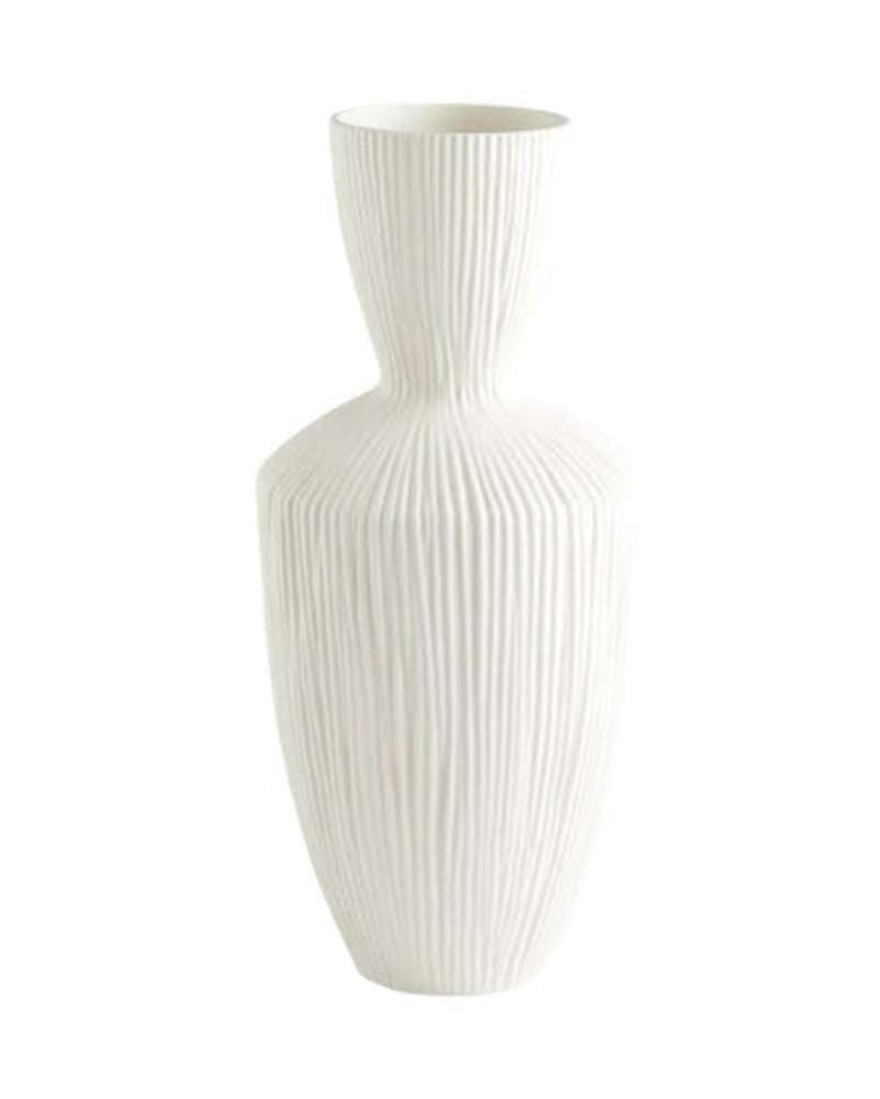 Cyan Design - Bravo Vase in White - Large - 11209 veiw 1