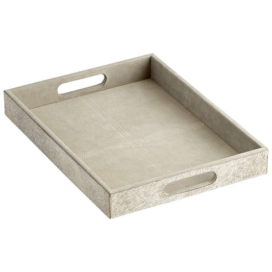 Cyan Design - Brixton Tray in Grey - Small - 10130 veiw 1
