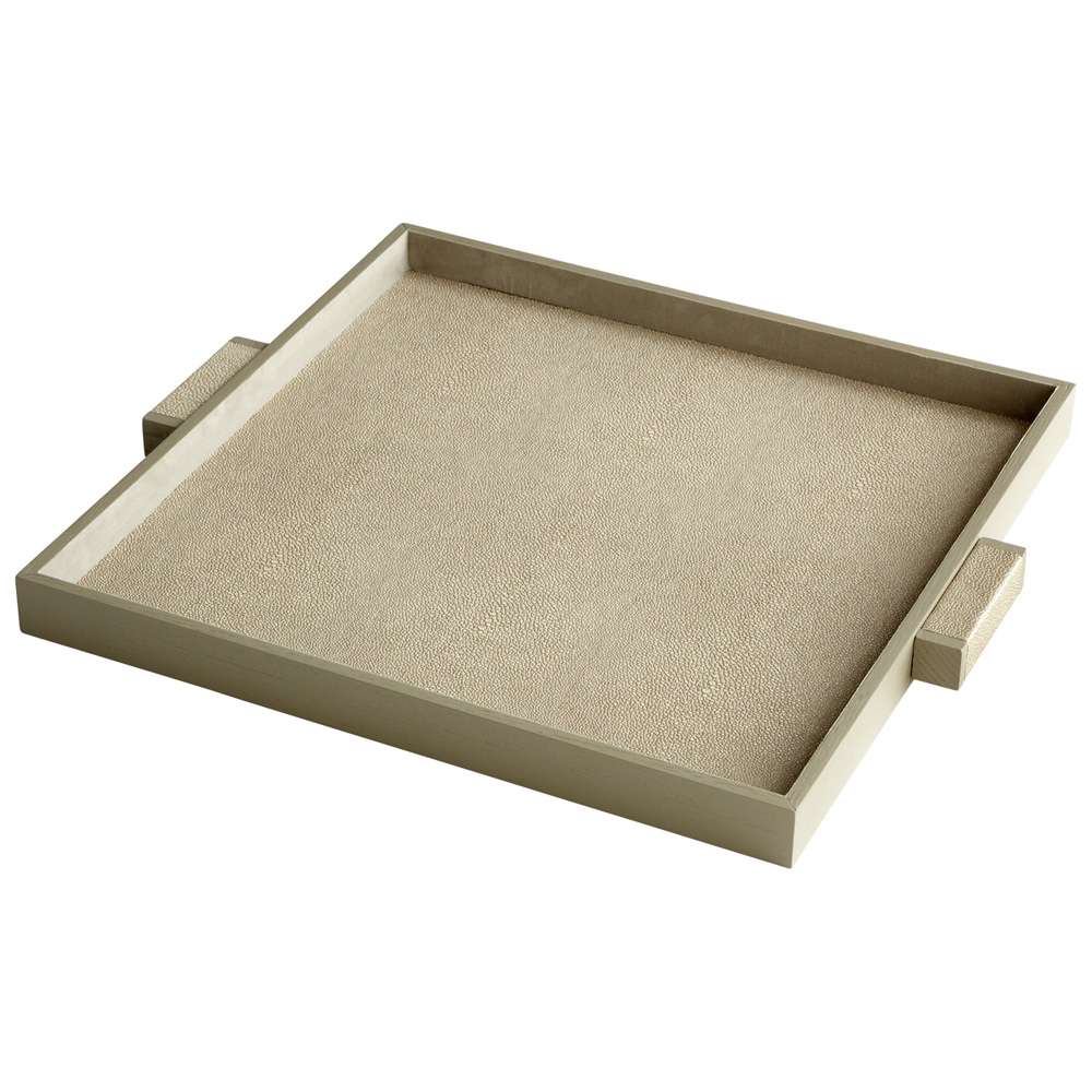 Cyan Design - Brooklyn Tray in Shagreen - Large - 06010 veiw 1