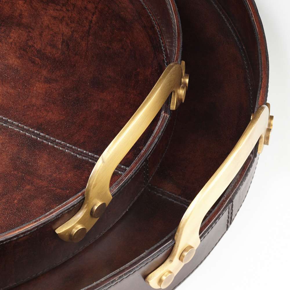 Cyan Design - Bryant Tray in Brown - Extra Large - 06975 veiw 2