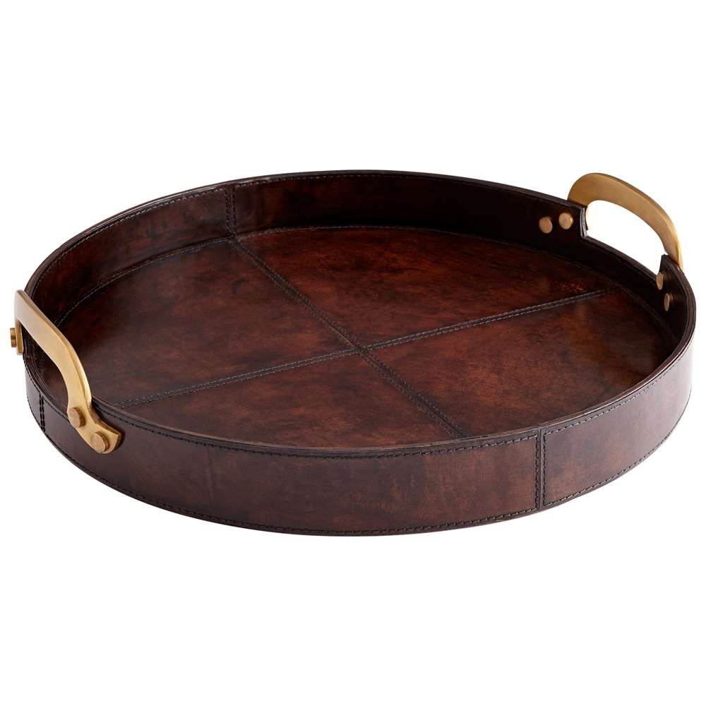 Cyan Design - Bryant Tray in Brown - Small - 06974 veiw 1