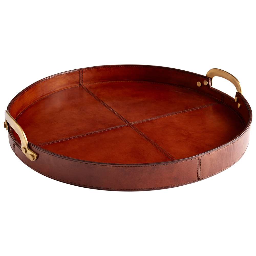 Cyan Design - Bryant Tray in Tan - Large - 06973 veiw 1