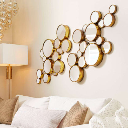 Cyan Design - Bubbles Mirror in Gold - 05825 veiw 5