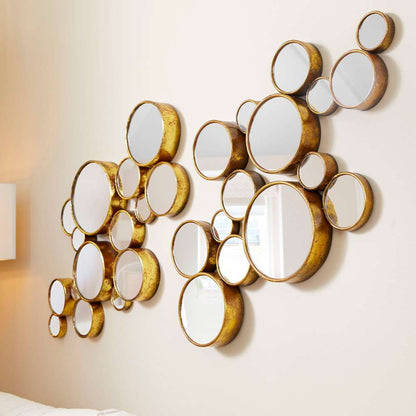 Cyan Design - Bubbles Mirror in Gold - 05825 veiw 6