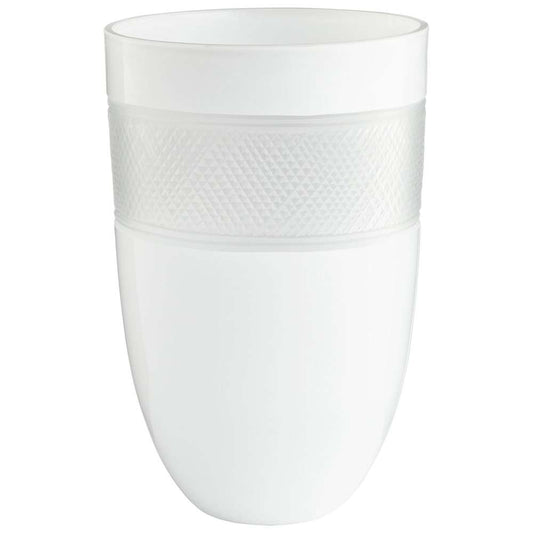 Cyan Design - Calypso Vase in White - Large - 08654 - CLOSEOUT veiw 1