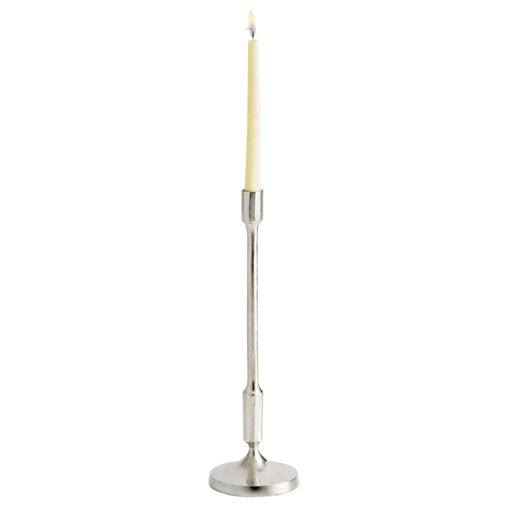 Cyan Design - Cambria Candleholder in Nickel - Medium - 10206 veiw 1