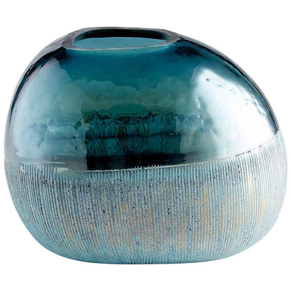 Cyan Design - Cape Caspian Vase in Blue - Small - 11072 veiw 1