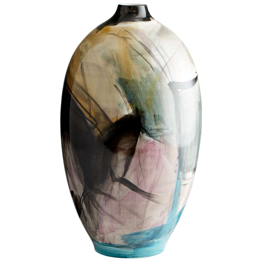 Cyan Design - Carmen Vase #2 in Multi Colored Blue - 09885 veiw 1