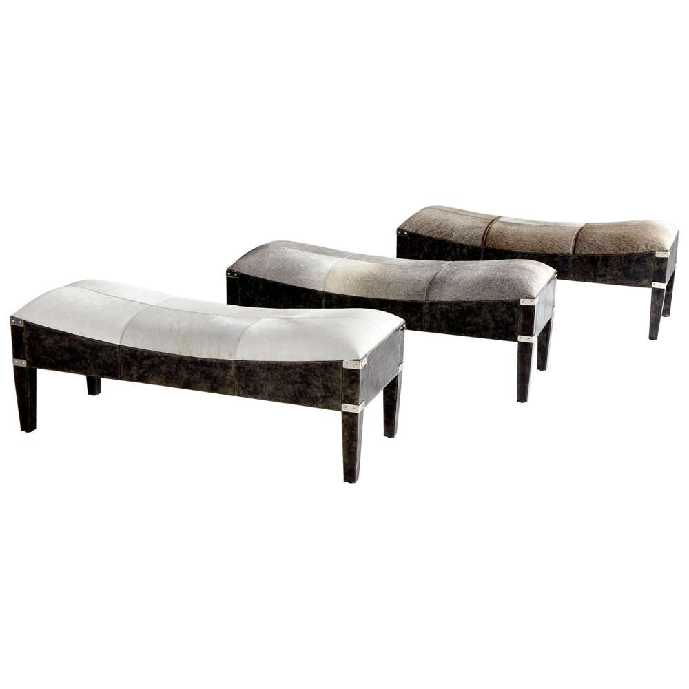 Cyan Design - Casselton Bench in Grey - 08875 veiw 1