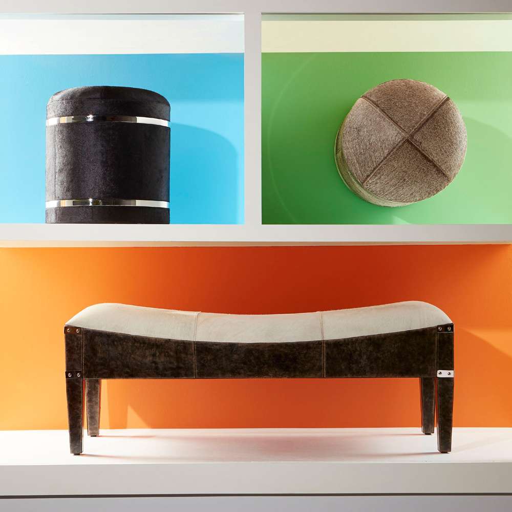 Cyan Design - Casselton Bench in Grey - 08875 veiw 6