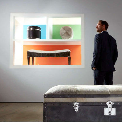 Cyan Design - Casselton Stool in Grey - 08876 veiw 4