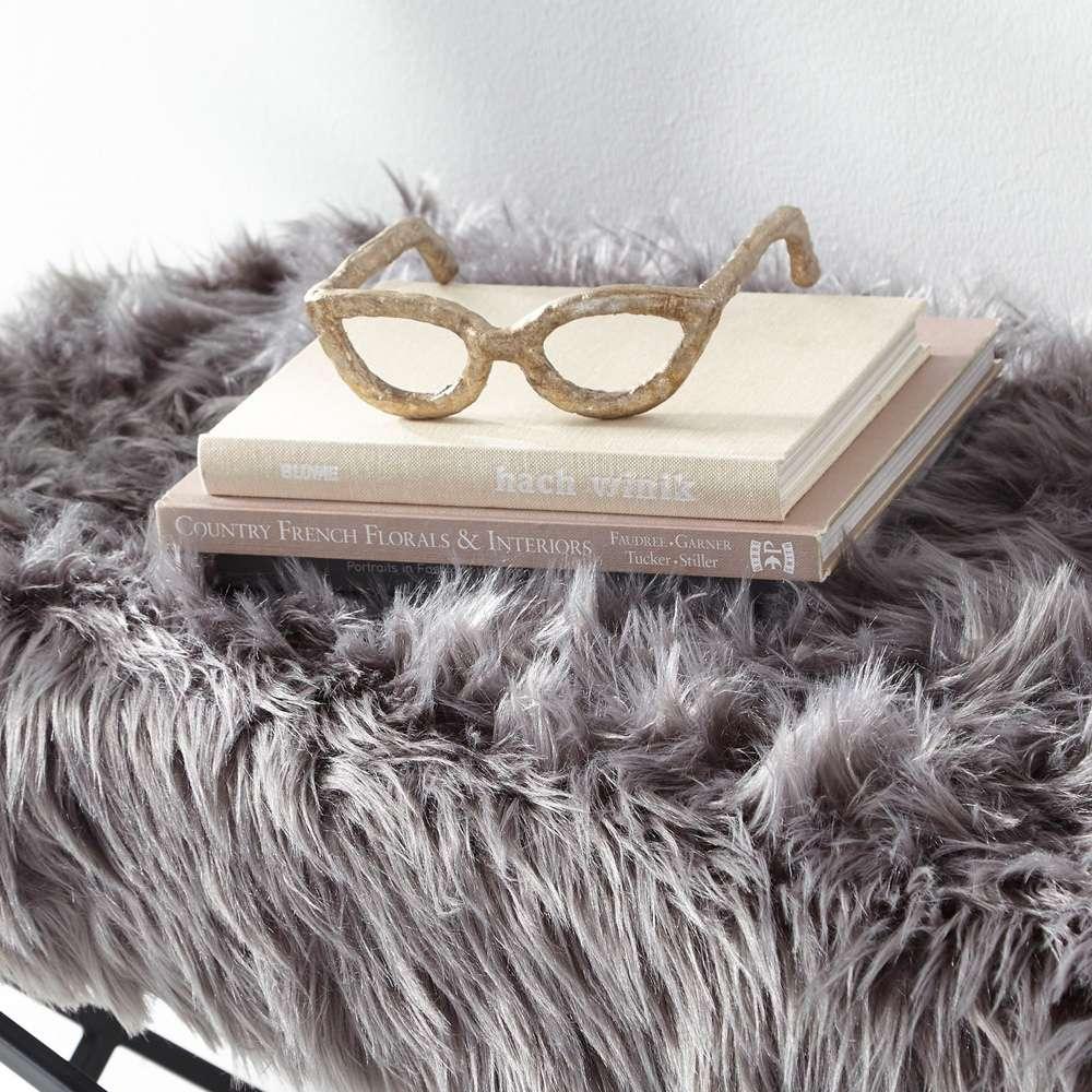 Cyan Design - Cat Eyes Sculpture in Antique Silver - Medium - 09280 veiw 2