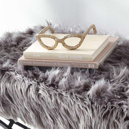 Cyan Design - Cat Eyes Sculpture in Antique Silver - Medium - 09280 veiw 2