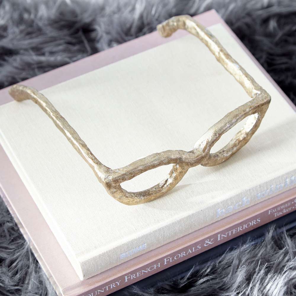 Cyan Design - Cat Eyes Sculpture in Antique Silver - Medium - 09280 veiw 3