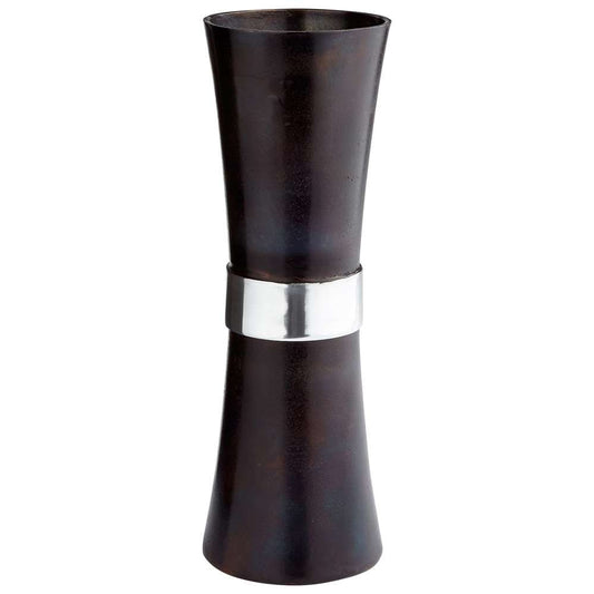 Cyan Design - Catalina Vase in Bronze and Blue - Small - 08294 veiw 1