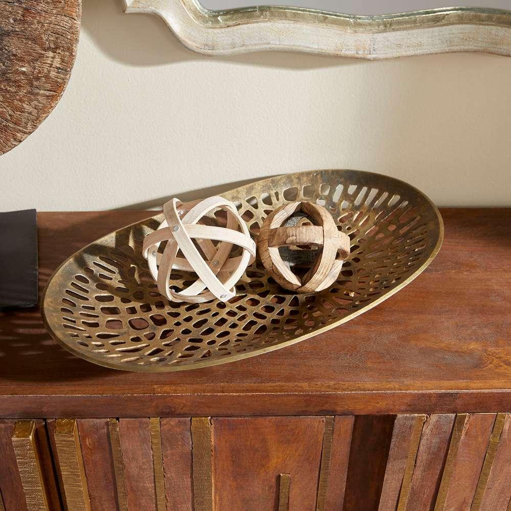 Cyan Design - Caught In Your Web in Antique Brass - 08002 veiw 3