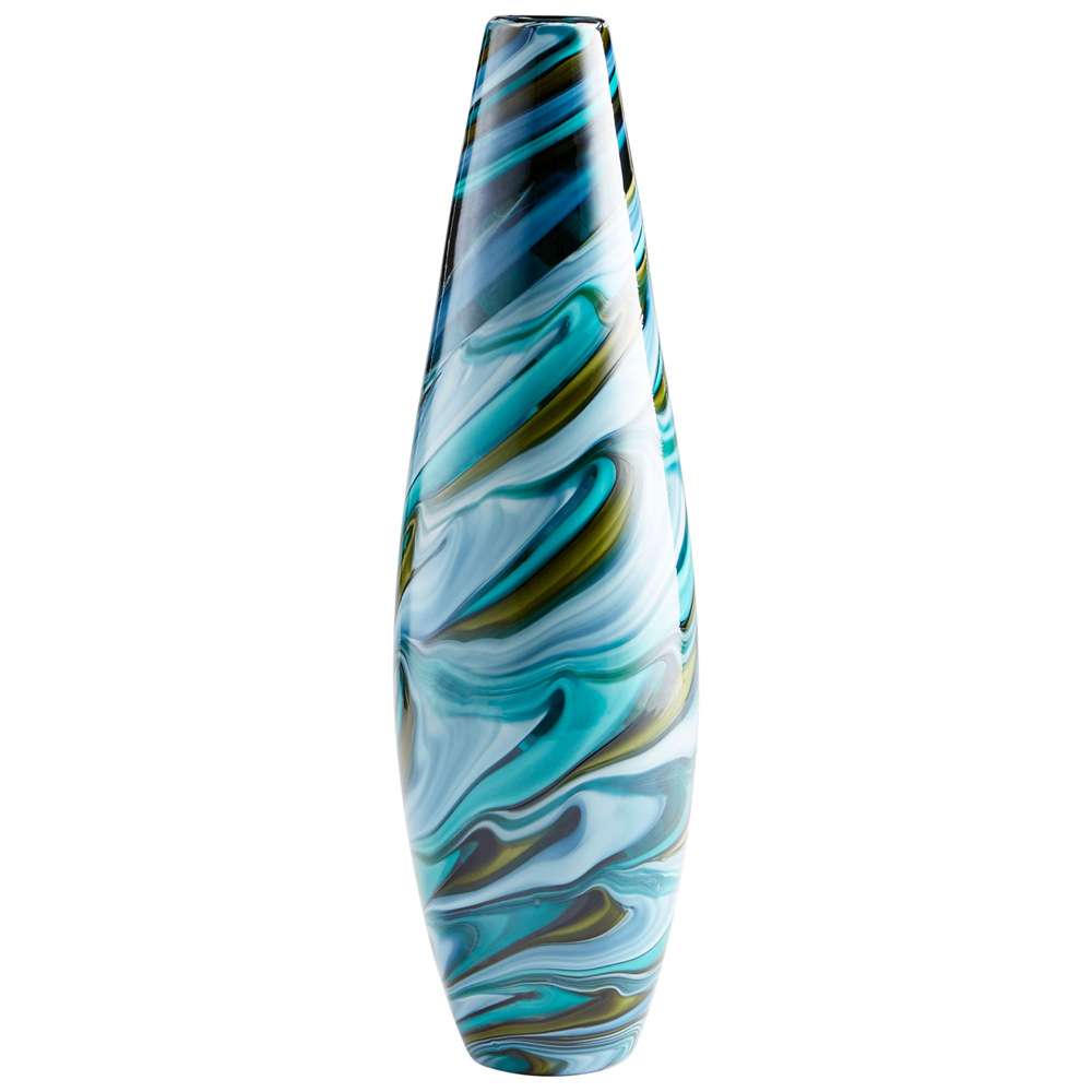 Cyan Design - Chalcedony Vase in Multi Colored Blue - Large - 09503 veiw 1