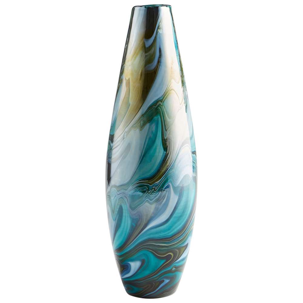 Cyan Design - Chalcedony Vase in Multi Colored Blue - Medium - 09502 veiw 1
