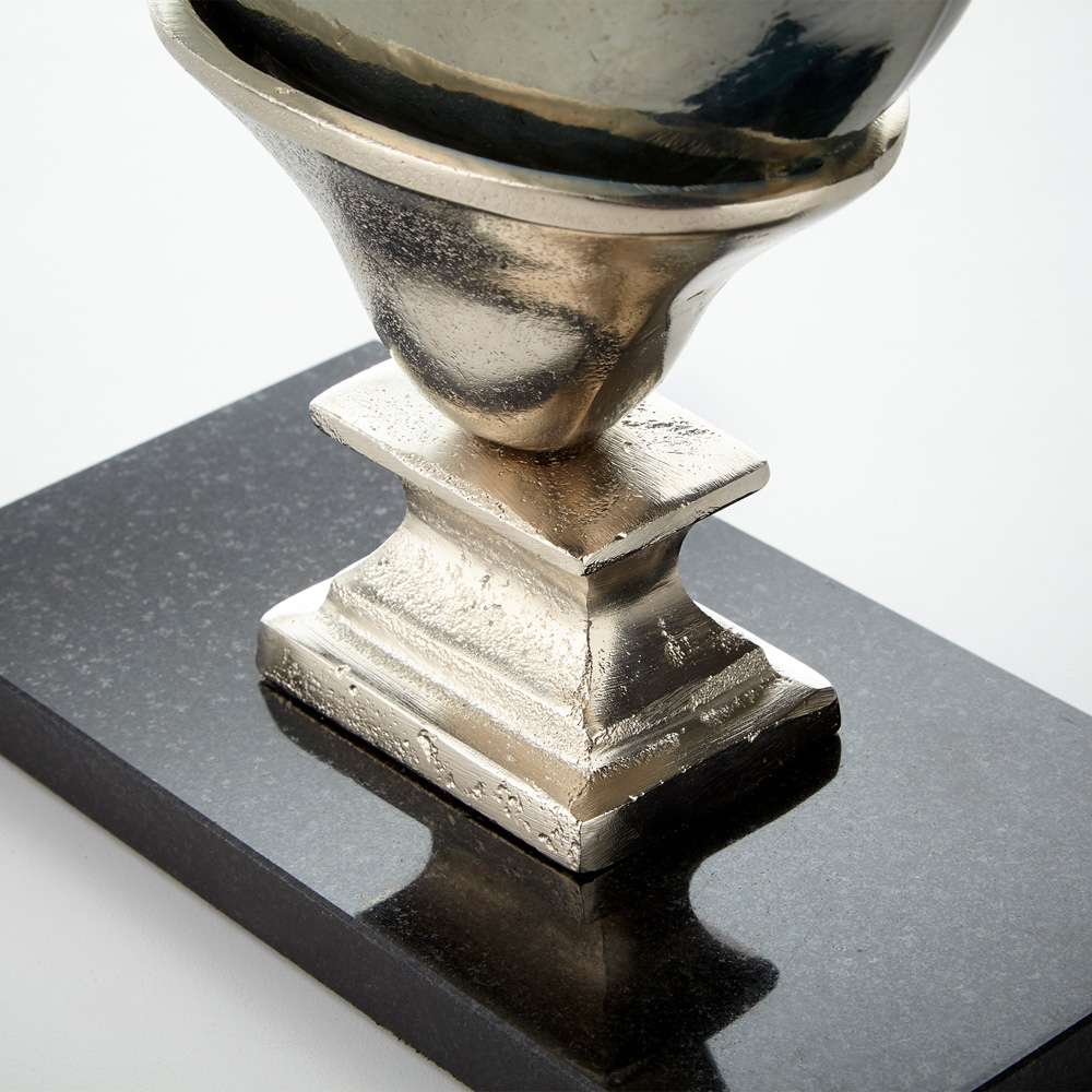 Cyan Design - Chalice Vase in Verdi Platinum Glass - Small - 09766 veiw 2