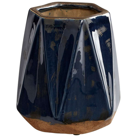 Cyan Design - Chamos Planter in Blue - Large - 11049 veiw 1
