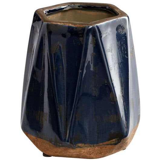 Cyan Design - Chamos Planter in Blue - Small - 11048 veiw 1