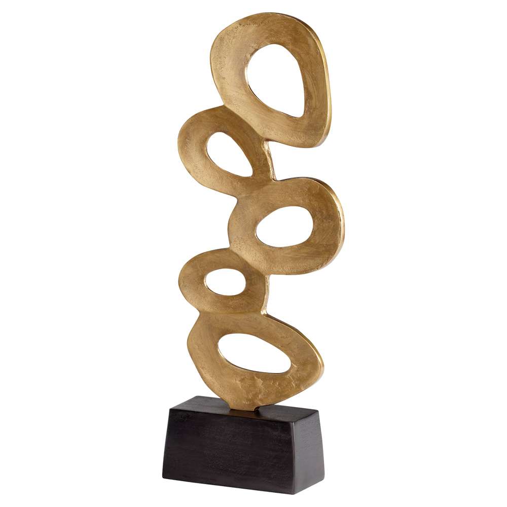 Cyan Design - Chellean Lux #1 Sculpture in Gold - 11178 veiw 1
