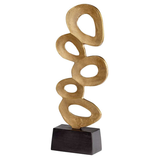 Cyan Design - Chellean Lux #1 Sculpture in Gold - 11178 veiw 1